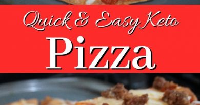 This is a Keto Pizza Recipe that is quick and easy to make. Low carb pizza that tastes every bit as good as anything you could get at a local Pizzeria only it's better, because it's healthy